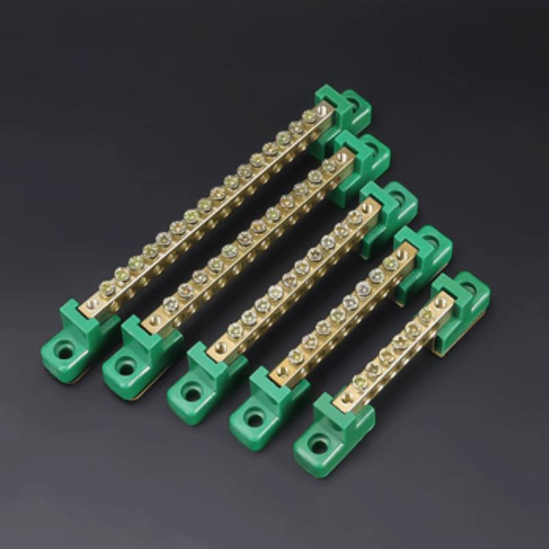 EGFB 8-Hole Copper Grounding Terminal Block