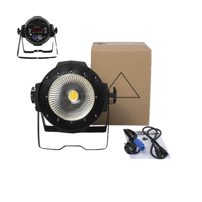 Éclairage Par LED, 200W COB, Contrôleur DMX, 200W COB Chaud Froid, Prise EU