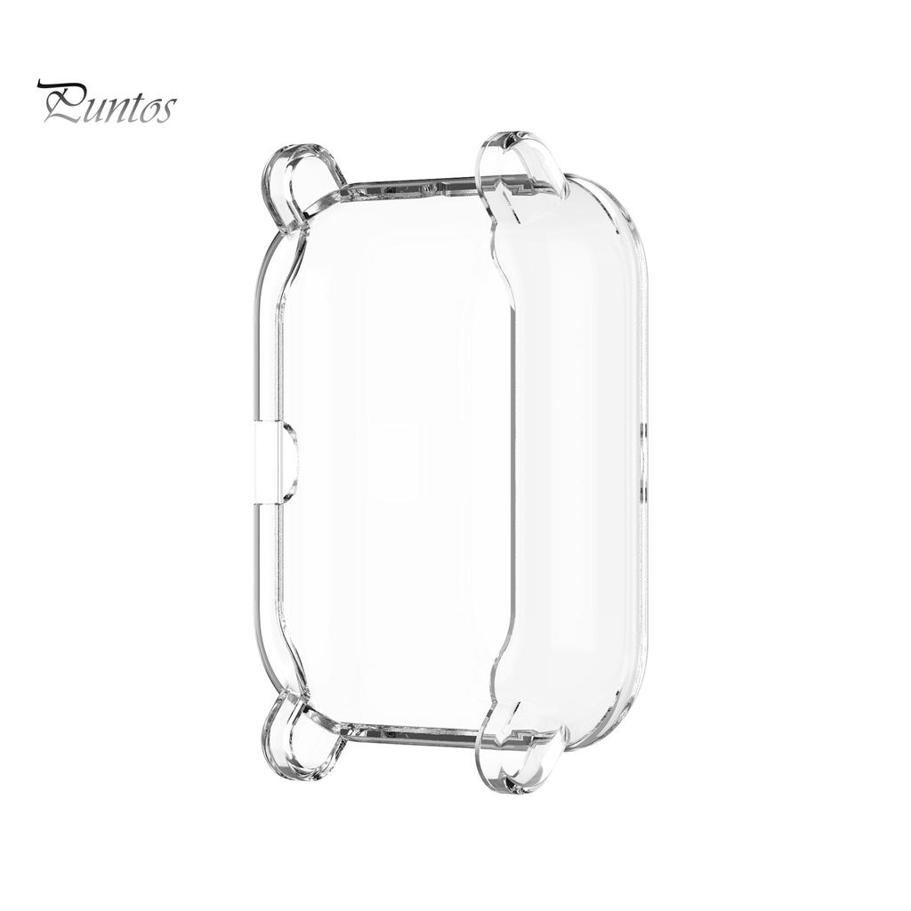 Защитный чехол для смарт-часов Puntos с защитой от царапин из ТПУ для Amazfit Bip 1S/