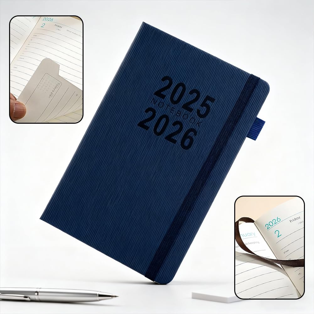 2025-2026 A5 Планировщик расписания Системный дневник Бизнес-планировщик Блокнот для управления временем Рабочий блокнот Блокнот для работы с эластичной лентой Система