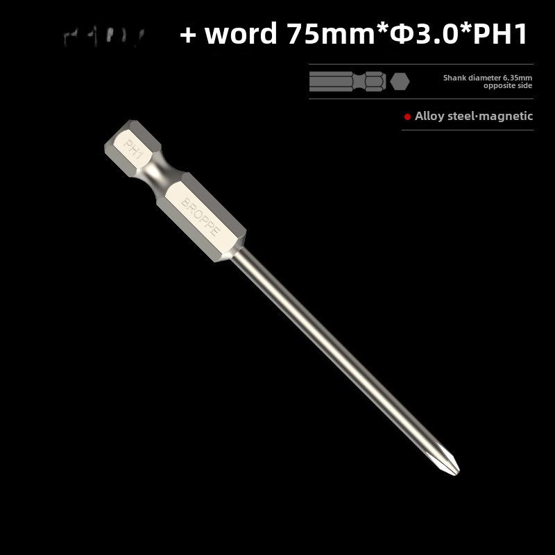 Магнитная крестовая отвертка BROPPE с электрической дрелью и пневматической насадкой
