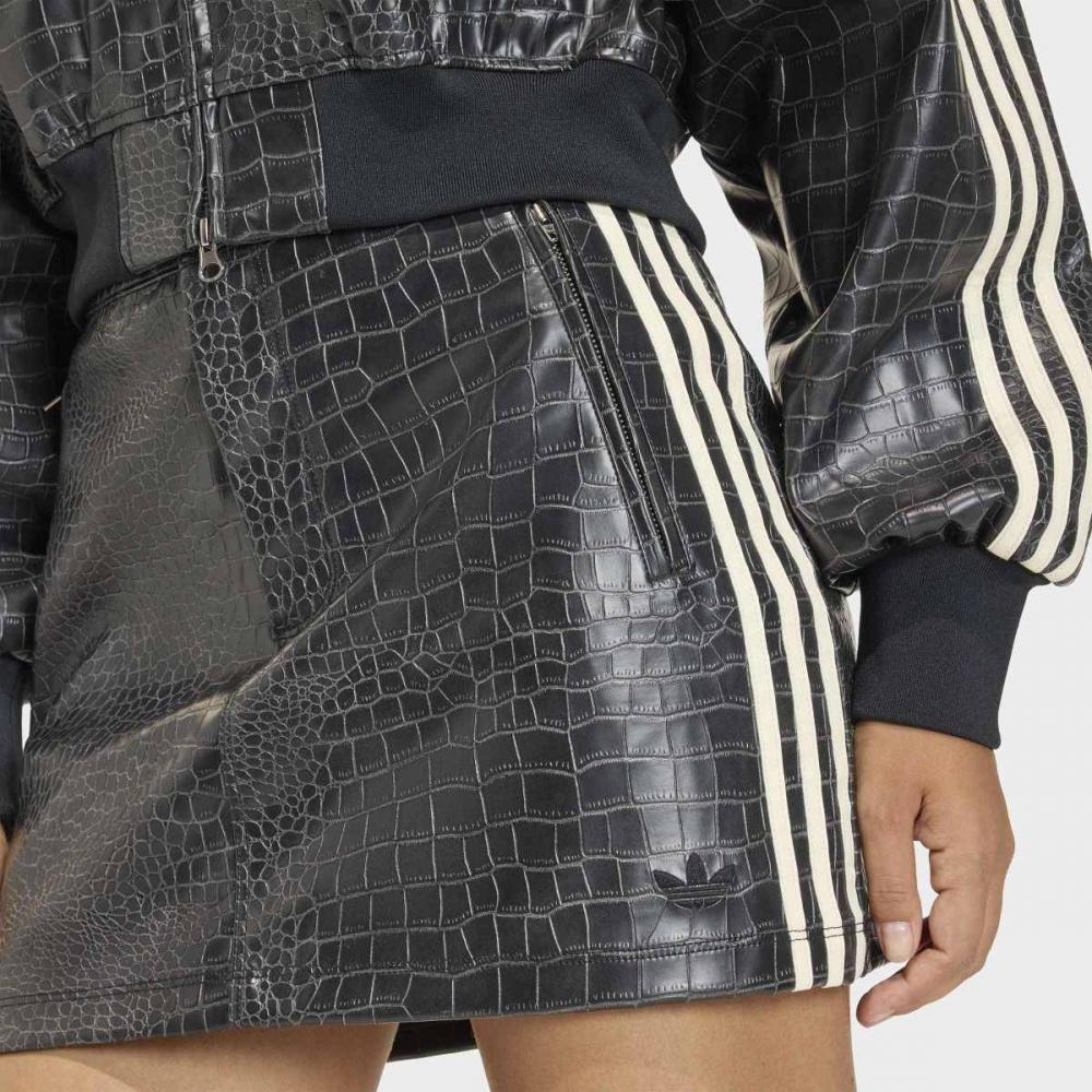 AdidaS Women S Faux Leather Button cloSure Skirt Ke5034