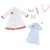 TAKARA TOMY "Licca-chan Dress Oisha-san & Kangoshi-san Dress Set" Игровой домик для кукол-трансформеров для детей от 3 лет и старше. Стандарт безопасности игрушек пройден ST mar