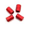 4Pcs Aluminum Alloy Car Wheel Tire Valve Caps Tyre Rim Stem Covers Airdust Waterproof For Automobiles Motorcycles Accessories