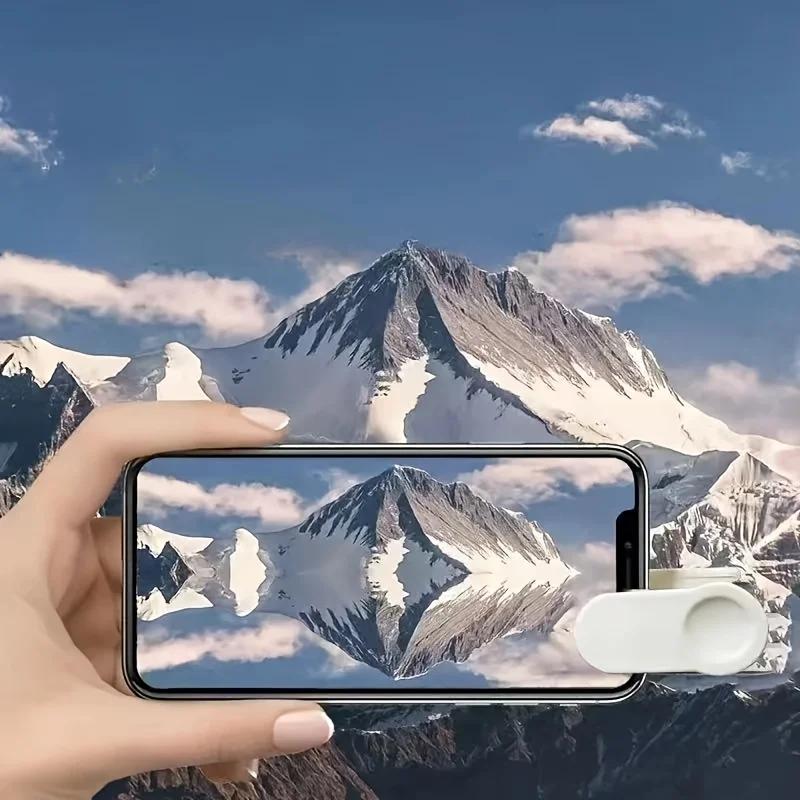 Инструмент для фотографии с отражающей линзой для iPhone/Android-Портативная зеркальная насадка-Аксессуар для тревел-фотографии (Батарея не требуется)