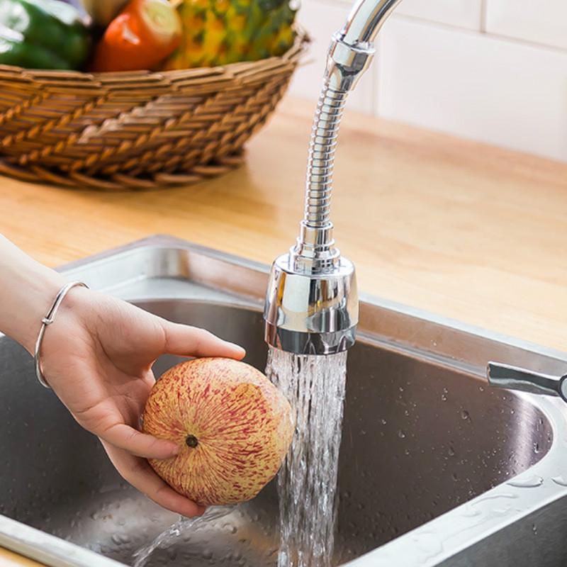 Кухонный кран для воды - экономия воды и защита от брызг - три - головка разбрызгивателя с удлиненным баблером