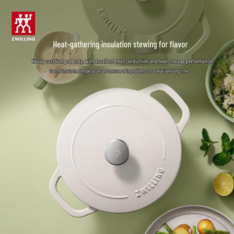 Zwilling Эмалированная чугунная кастрюля 24 см