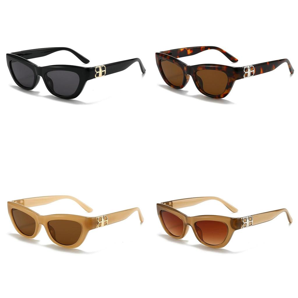 New Summer 2025 Cat Eye Sunglasses With Uv400 Protection For Fashionable Outdoor Activities