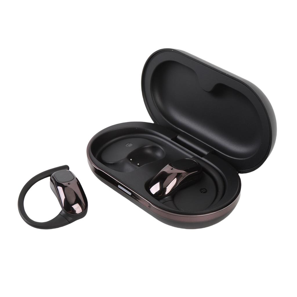 Умные наушники-переводчики Полноцветный сенсорный экран Качество звука Hi-Fi Многоязычный Bluetooth-переводчик Черный