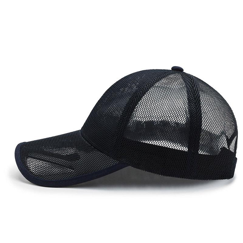Sun Hat Men'S Hat Spring And Summer Breathable Mesh Cap Men'S Net Hat Outdoor Sports Baseball Cap Women'S Sun Hat
