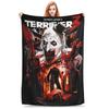Terrifier 3 Головы полетят Мерч Одеяло Уютное Пушистое Одеяла-пледы для дивана Разные размеры Пледы и одеяла