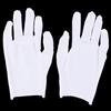 6 Pairs White Gloves Cotton Soft Thin Coin Jewelry Silver Inspection Work Gloves
