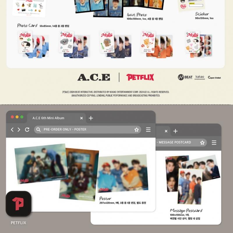 Ace  A.c.e    My Girl   My Choice   6th Mini Album