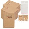 100pcs Earring Packaging Card Set – DIY Clips, Display Cards with Bag, Paper Cards for Jewellery (Earrings, Rings, Pendants)