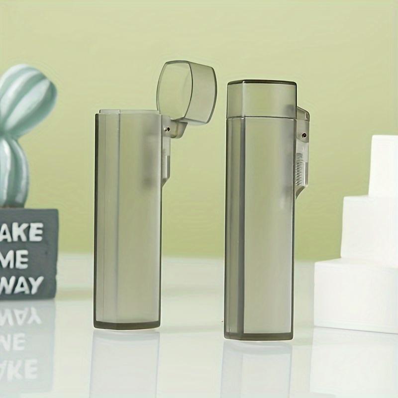 4pcs Portable Plastic Toothpick Box: Transparent Plastic Toothpick Box, Suitable for Outdoor Travel - Kitchen and Restaurant Supplies