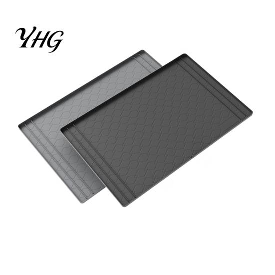 Protective Mat for Outdoor Use Silicone under Sink with Raised Edge, Waterproof Leak-Proof Non Easy Clean Shelf Liner Slip Cabinet Liner, Oil-proof