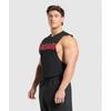Gymshark Prime Drop Arm Tank Черный Яркий Красный A2c5w Rbwn