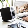 Универсальное усиленное крепление для динамиков для настольных Hi-Fi систем Быстрая сборка без инструментов Основание с углом 15 градусов