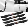 gjbf4 4pcs Car Styling Door Anti-collision Bumper Strip Sticker Accessories For Mitsubishi Ralliart Lancer Outlander ASX Galan Colt