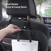 2xCar Interior Seat Back Hooks Auto Valve Cap Accessories For BMW X1 X2 X3 X5 X4 X6 X7 iX3 F20 F10 F07 E70 E46 E90 E92 E60 E39
