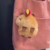 Kawaii мягкая кукла, украшения, подарок на день рождения, тренд 2023, плюшевый брелок с капибарой, милая сумка, подвеска, креативный брелок с пушистыми животными