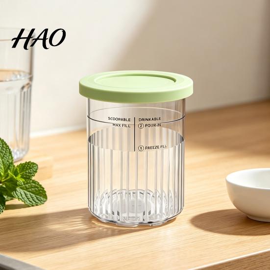 Colorful Lids for Flavor Organization Ice Cream Pint Containers Ninja NC500, NC500C, NC501, NC501C Series, Food Grade Leak Proof Dessert Plastic