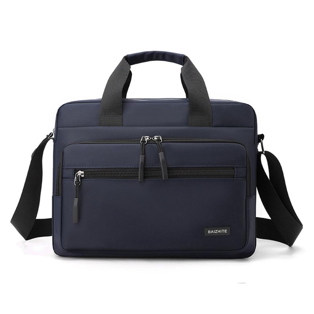 Large-capacity Men Business Briefcases Oxford Cloth Crossbody Sling Bag Simple Laptops Handbag Man