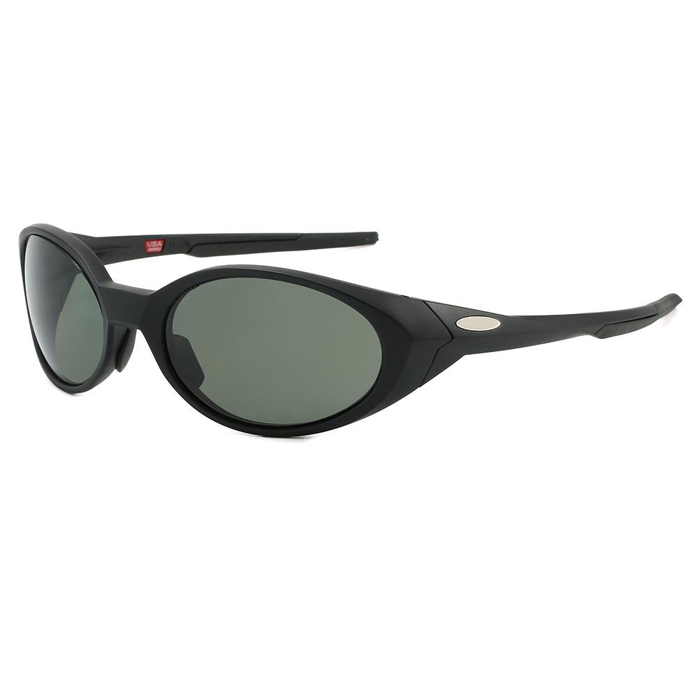 New outdoor sports cycling nylon polarized sunglasses for men and women, trendy retro travel and driving sunglasses9438