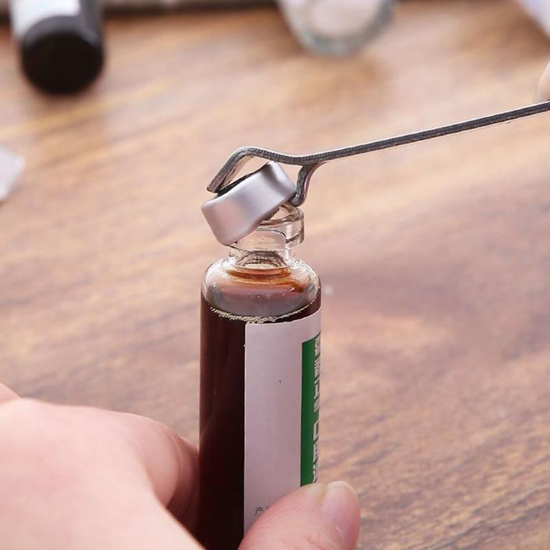 1 шт., открывалка для флаконов с жидкостью для перорального применения, 1 шт., открывалка для флаконов с жидкостью, медсестра, врач, медицинский инструмент, портативная открывалка для бутылок с ампулами, кухонные аксессуары