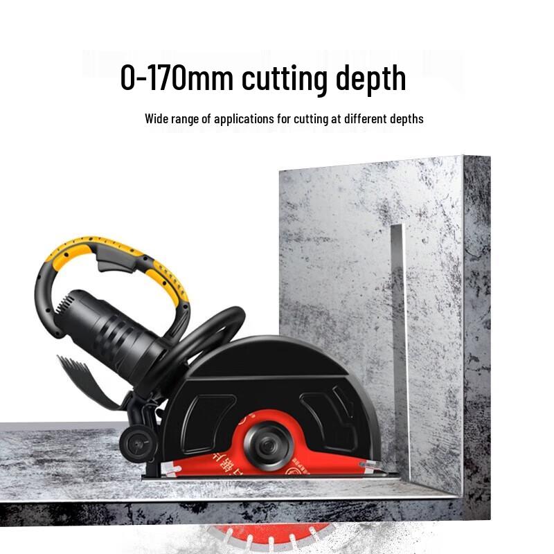 Junlun Single-Blade Wall & Floor Grooving Machine CN plug (adapter included)