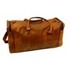 Новая коричневая мужская дорожная спортивная сумка из козьей кожи, натуральная винтажная спортивная сумка для багажа