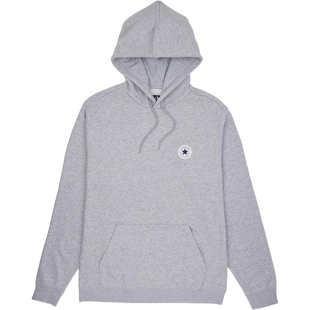 Converse Sweatshirts Men's Gray Hooded Moderate 10026983-A02
