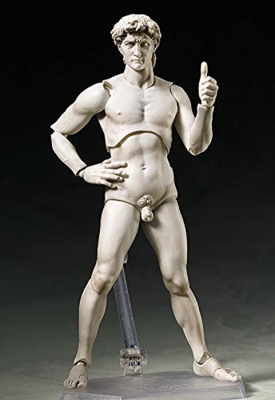 Figma Table Museum David Statue Painted Movable Figure Non-scale ABS&PVC