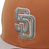 New Era newera кепка 59FIFTY 70923140 NER36C1427 MLB San Diego Padres SD last orange SIDE PATCH UNDER VISOR SNEAKERS ONSPOTZ специальный заказ кепка 5950 side