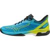 Tennis Shoes Wave Exceed TOUR 5 AC All Court Club Activities Lightweight Game Court Soft Light Cm 2E Blue/Yellow/Black 28.0