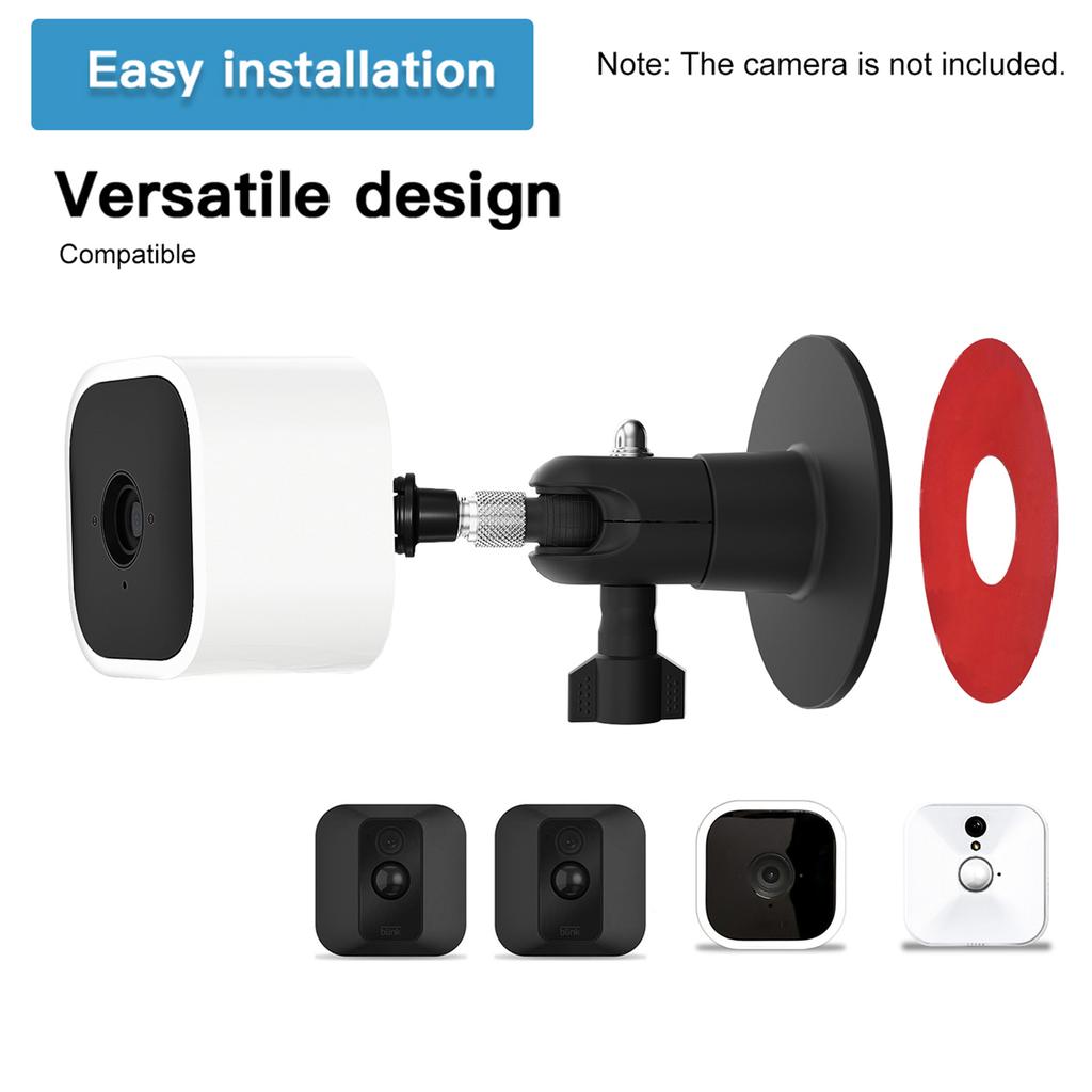 2 Pack Wall Mount Compatible with Celsius XTCelsius XT2 Home Camera Mounting Bracket Outdoor Indoor for Home Security, Bla