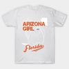 T Shirt Women Arizona Florida Harajuku Print Kawaii Tshirt Summer Short Sleeve Female T-Shirt Top Tee