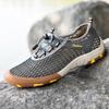 Summer Mens Outdoor Mesh Hiking Shoes Men Trekking Mountain Trail Climbing Tracking Breathable Light 38-46