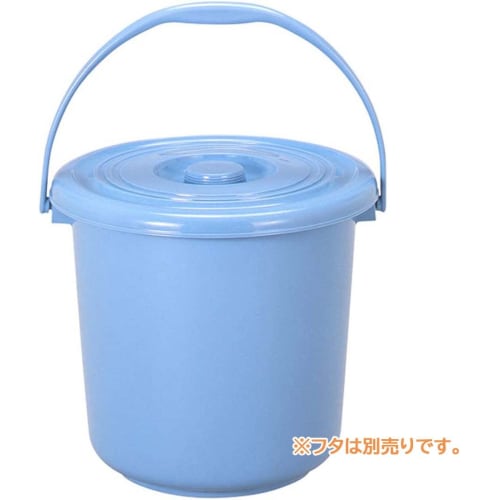 Shinki Gosei Tombow New Select Bucket, 10L, Blue, Set of 2, Dimensions: 30cm Wide x 27.5cm Diameter x 25.5cm High, B-10, Made in Japan