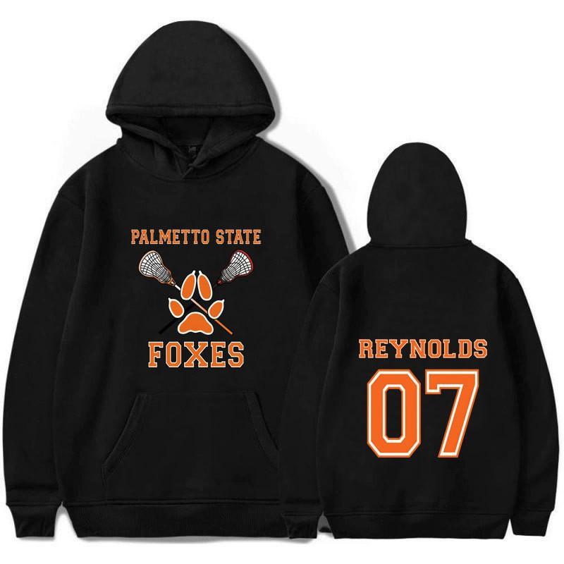 Мужская и женская одежда Palmetto State Foxes Games Hoodies Long Sleeve Casual Hooded Sweatshirts Winter Fleece Pullovers