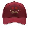 Artificial Red Rose Home Decor With Butterflies Wooden Accents Hip Hop hat Fashion Outdoor Sports Sandwich Baseball Cap