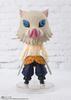 TAMASHII NATIONS Figuarts mini Demon Kimetsu no Yaiba Hashibira approximately PVC and ABS painted action figure Slayer Inosuke, 90mm,