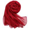 Girls Women Long Soft Thin Wrap Lady Shawl Chiffon Scarf Beach Scarves RD