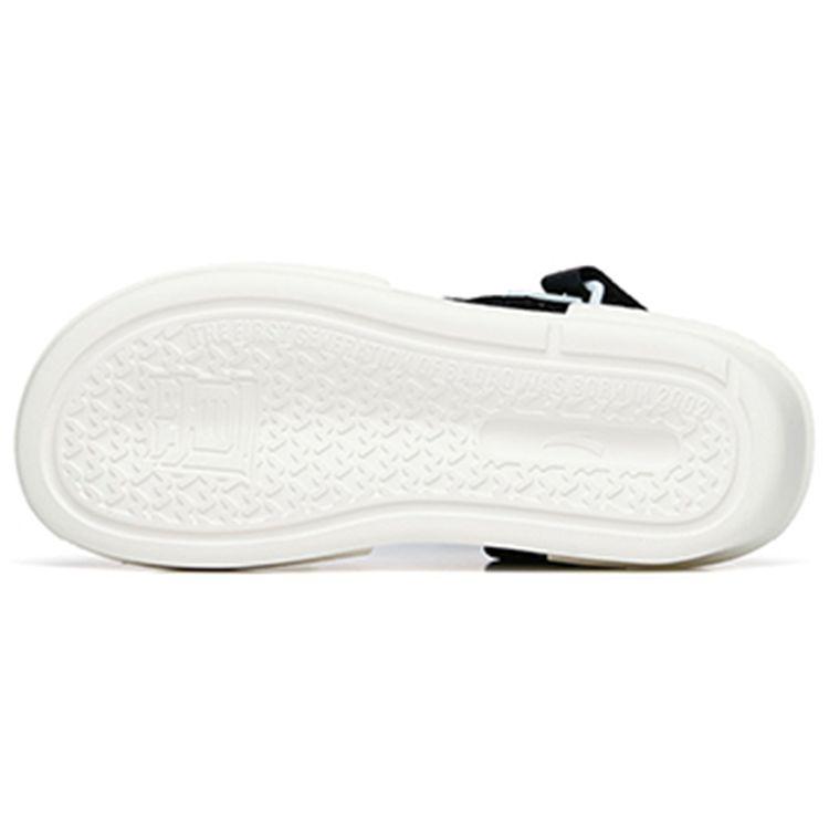 Anta Badao дышащие пляжные сандалии женские сандалии черные белые 122238501-2