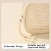 Breathable Mesh Portable Toiletry Pouch Large Capacity Coin Purse Wash Bags  Toiletries Storage
