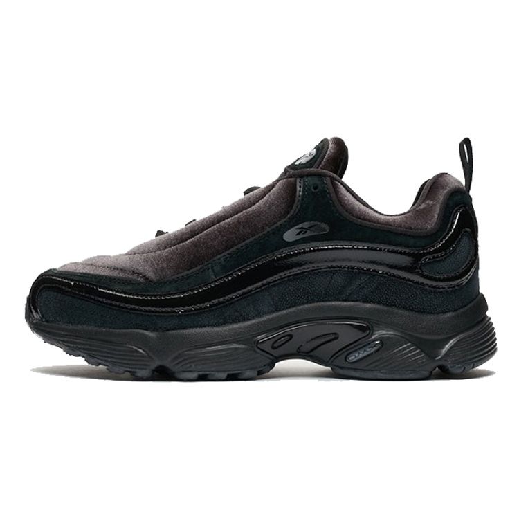 Reebok Daytona Dmx Trb Спортивные Кроссовки с Круглым Носком и Низким Верхом Повседневные Мужские Кроссовки Черные Ef7345