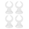 Aquarium Fish Tank Suction Cup Clips Airline Tube Holders Clamps(White Inner Dia 14.6mm)