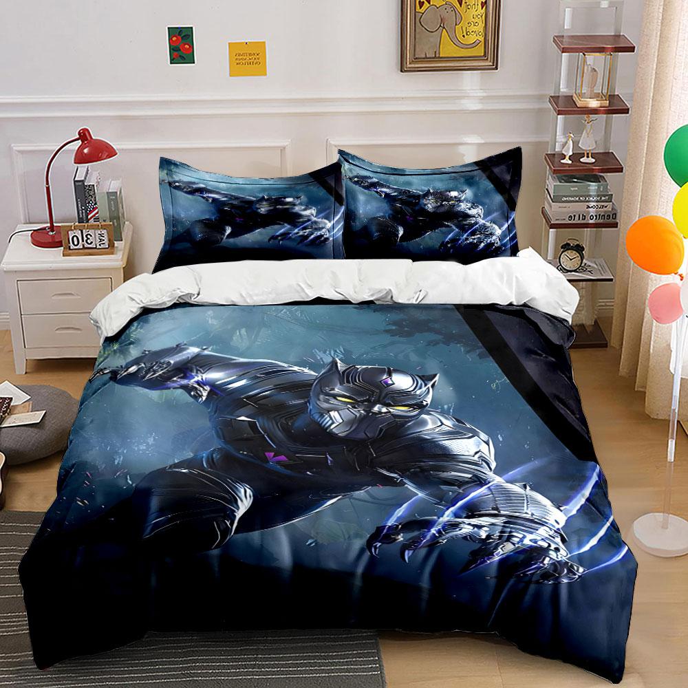 "Fierce Panther Night Elegance" Bedding sets Duvet covers Pillowcases(1* Duvet Cover 2* Pillowcases without duvet insert)