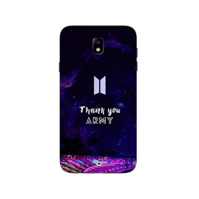 Samsung Galaxy J7 2018 Case BTS Army Group BTS King of K-pop Maniacase