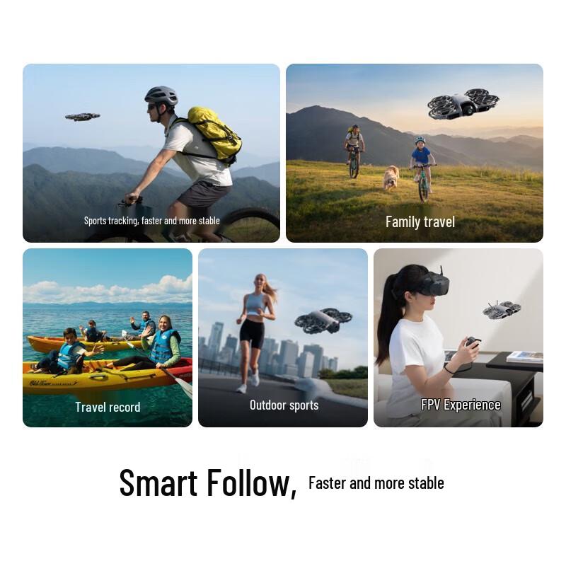 DJI Мини-дрон Neo 2 Smart Follow-Me 4K (Китайская версия)